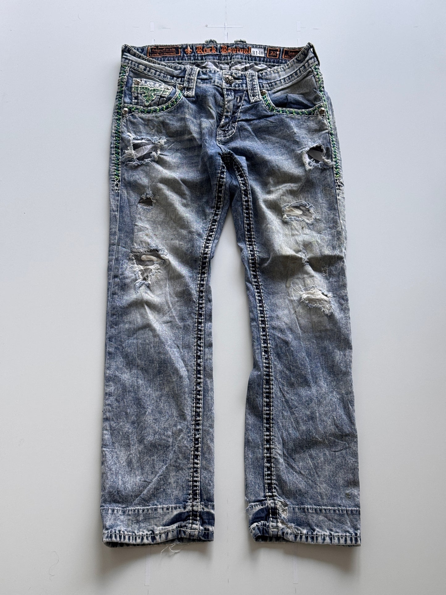 Rock Revival Herren Jeans US32 R140