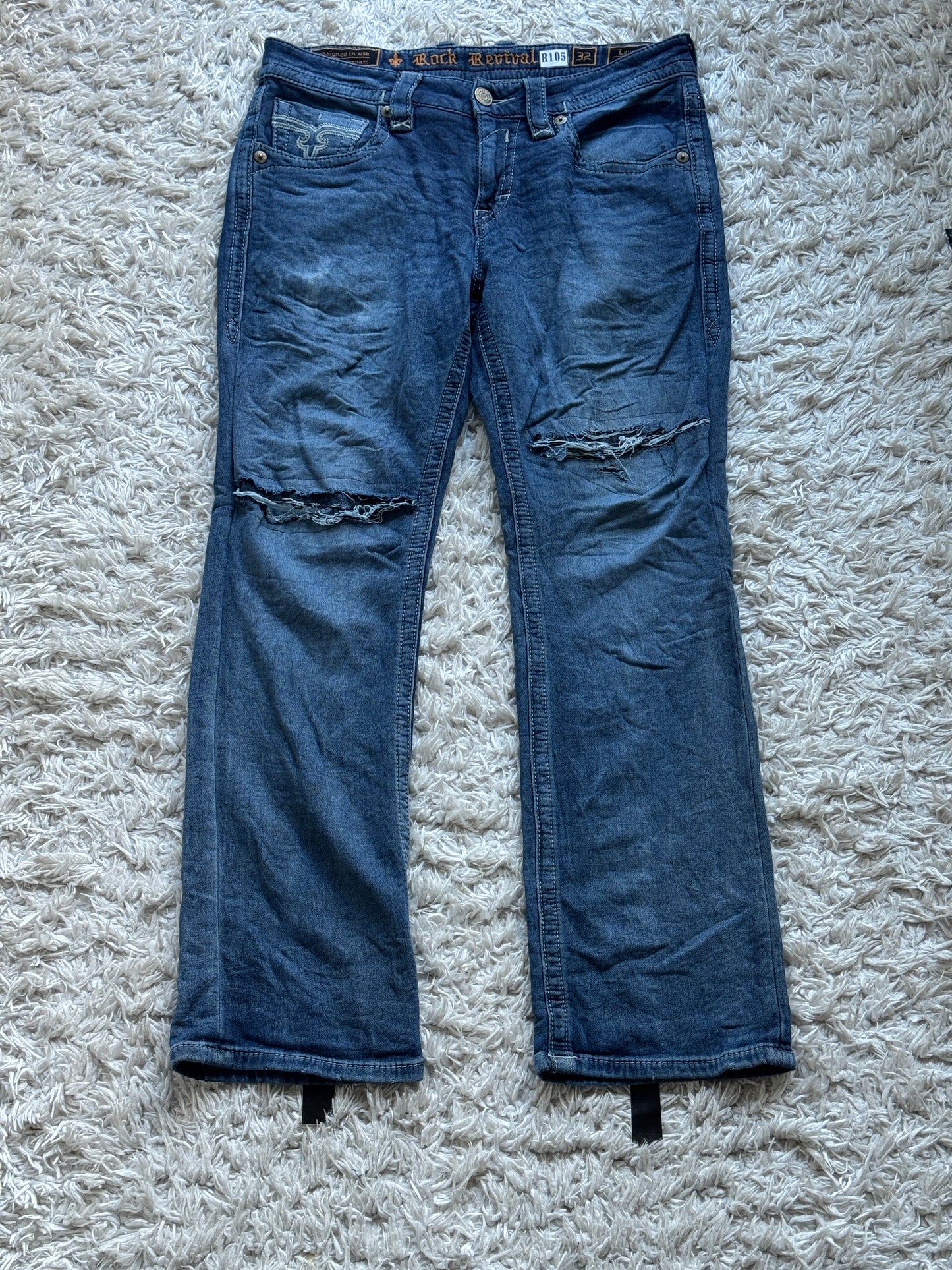 Rock Revival Herren Jeans US32 R105