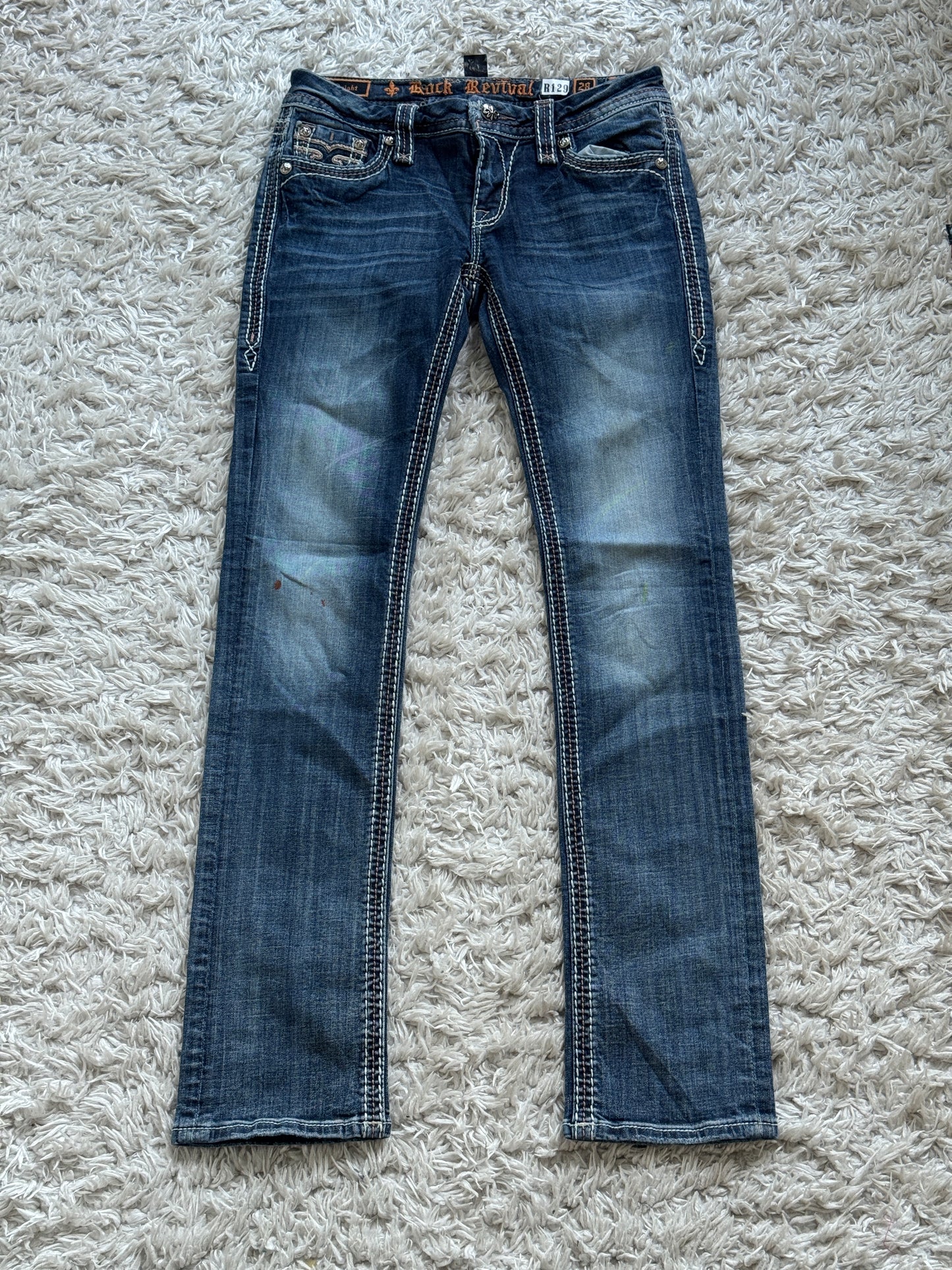 Rock Revival Frauen Jeans US29 R129
