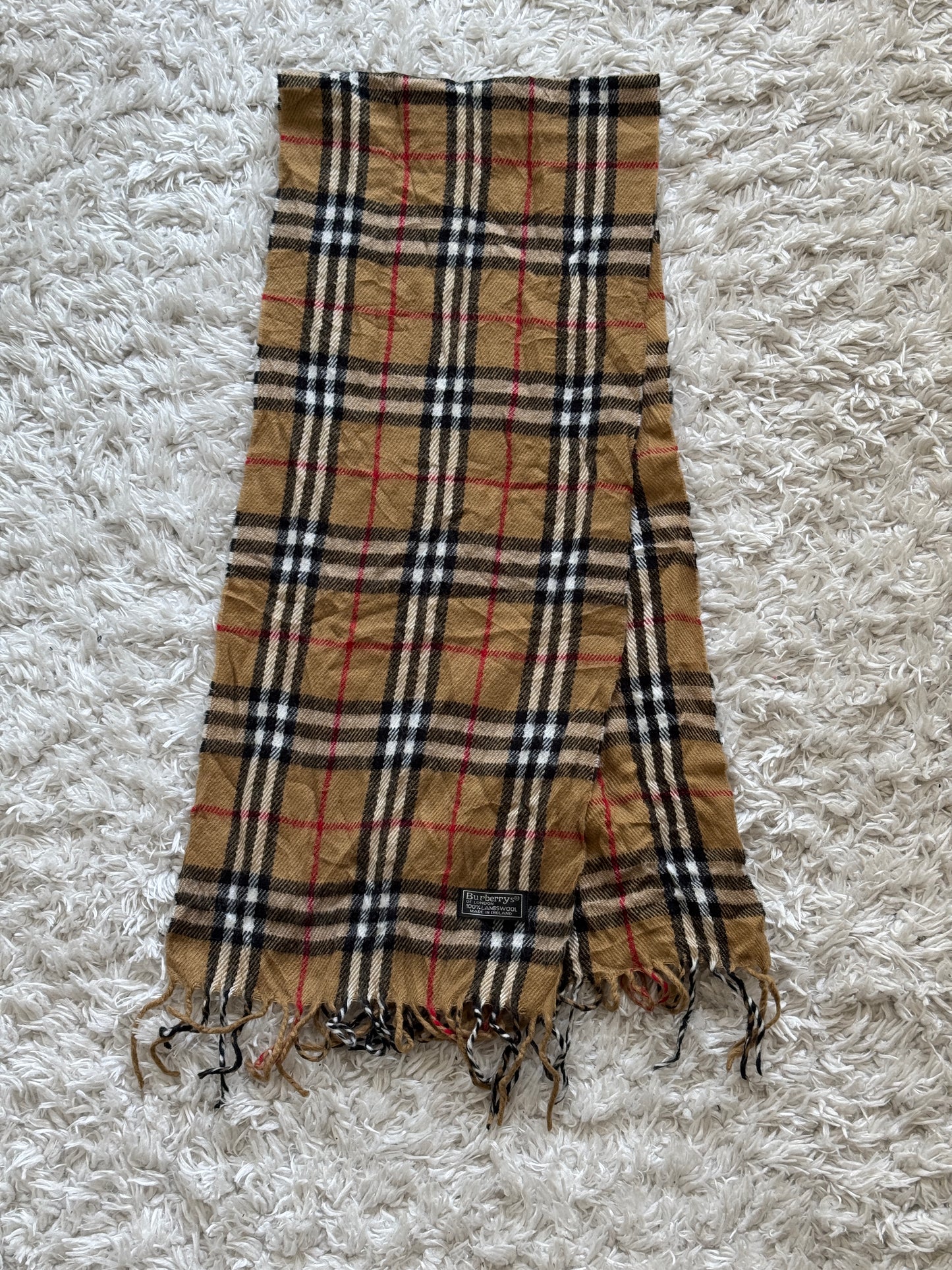 1990s „Burberry‘s“ Schal