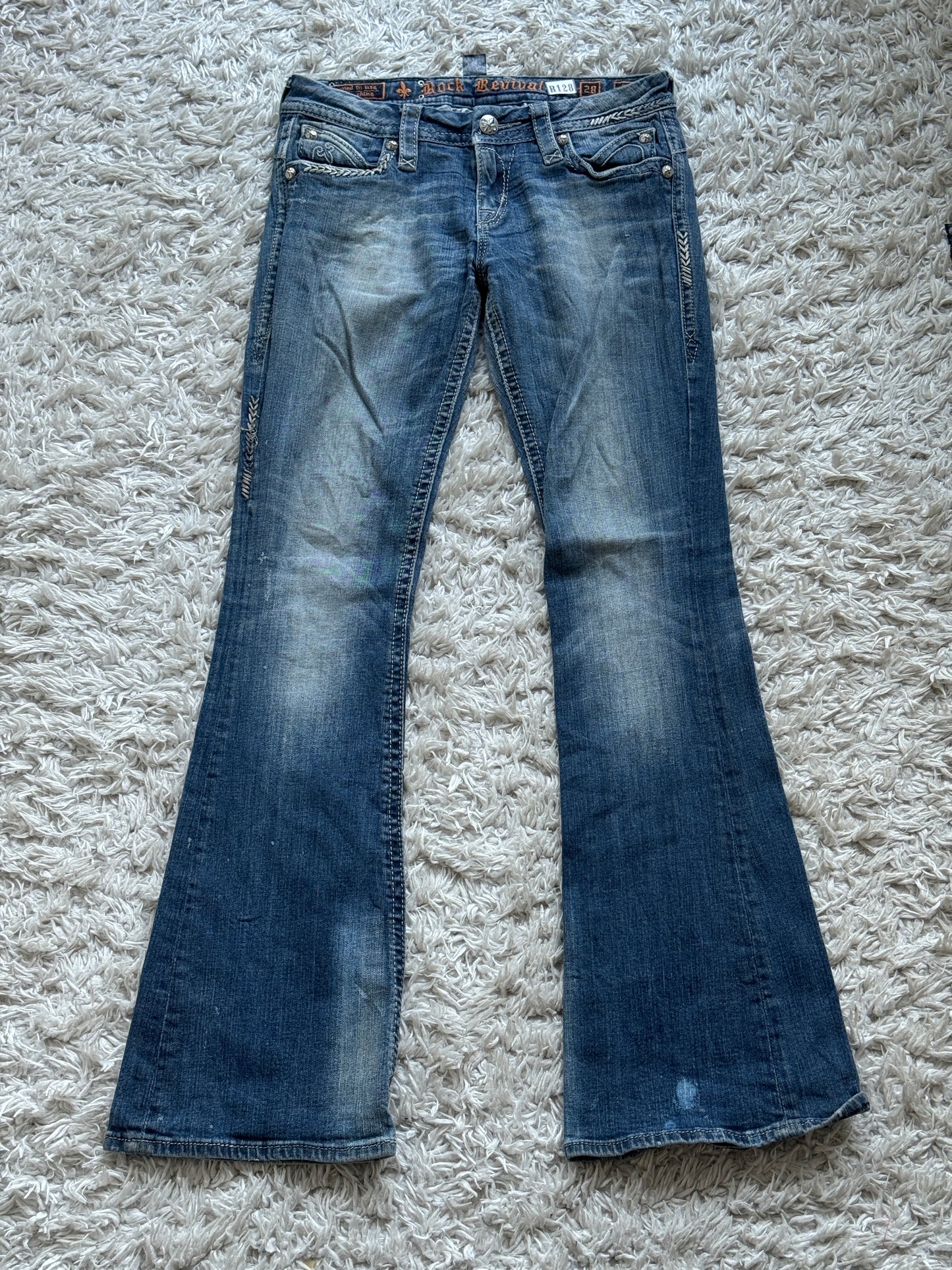 Rock Revival Frauen Jeans US28 R128