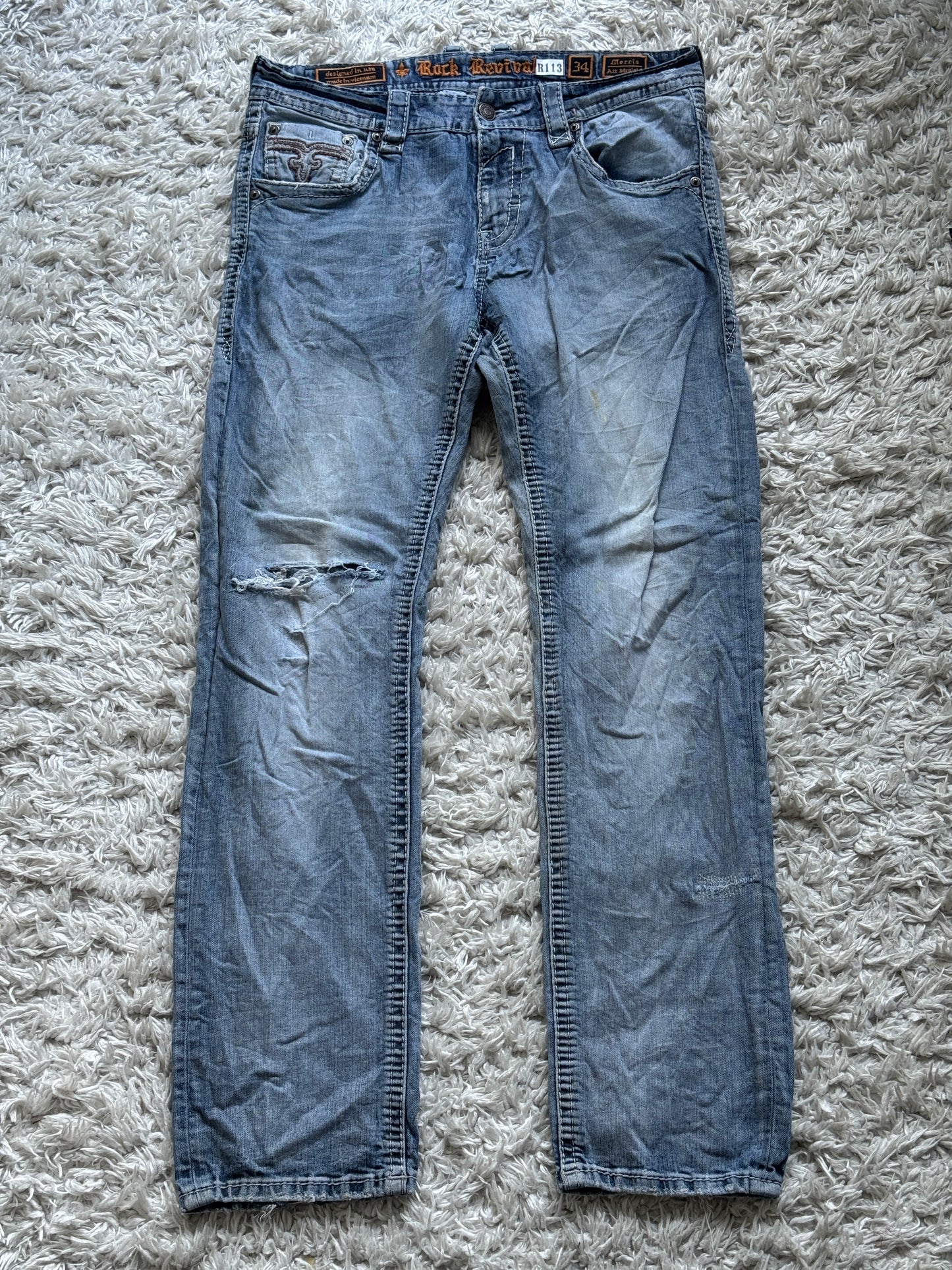 Rock Revival Herren Jeans US34 R113