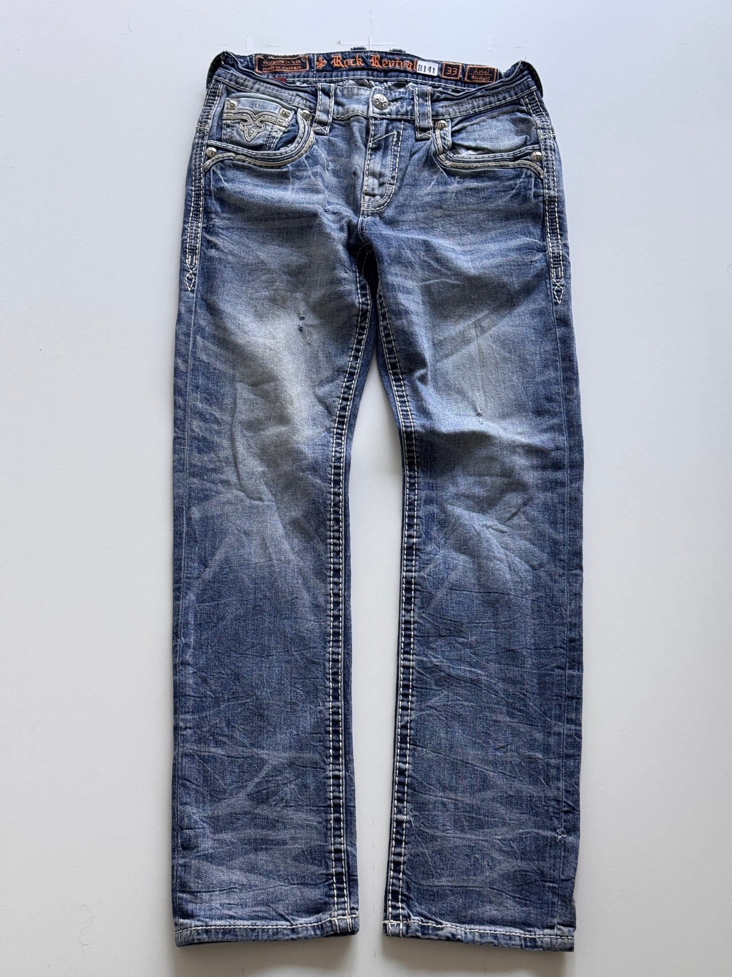 Rock Revival Herren Jeans US33 R141