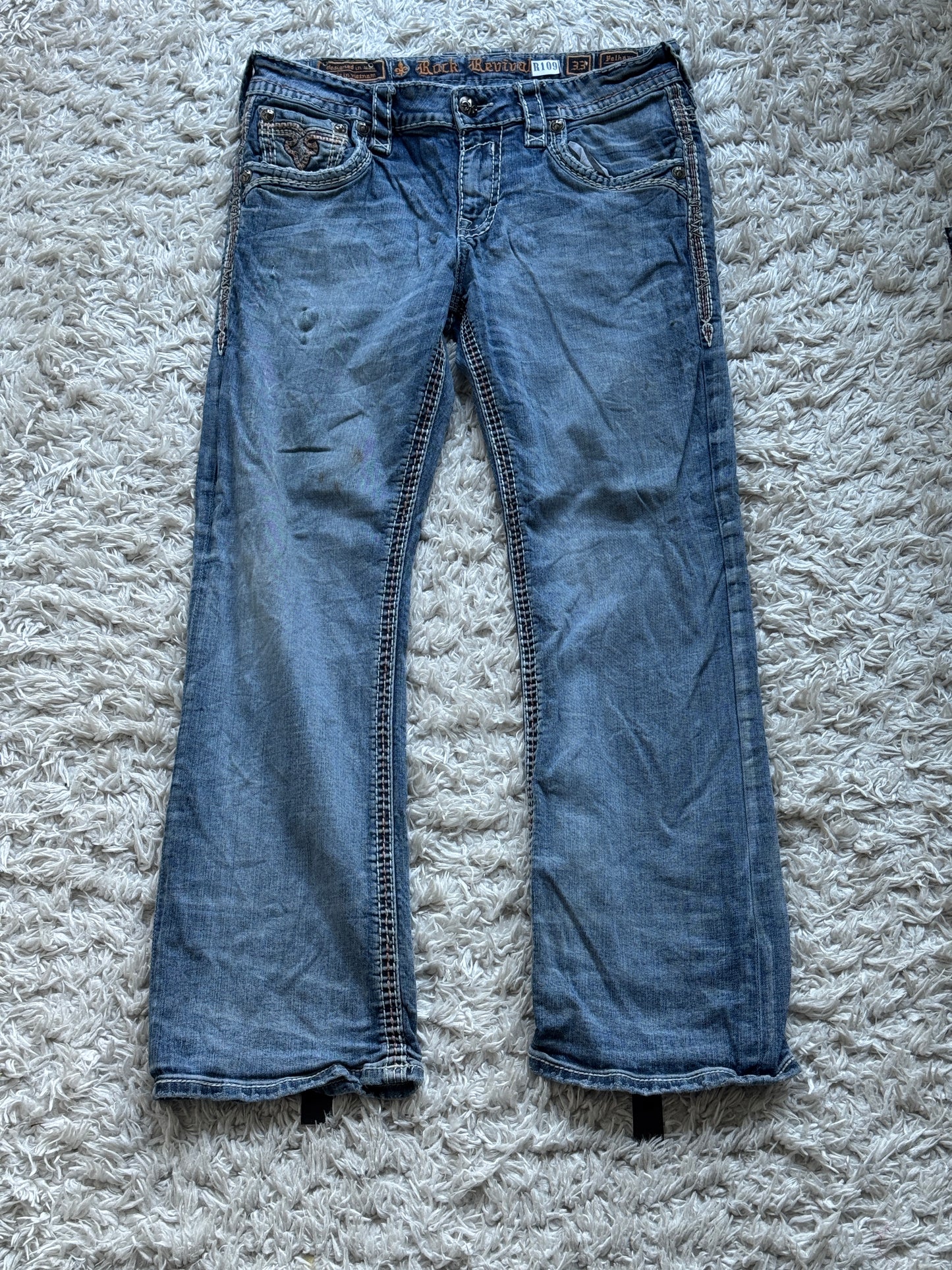 Rock Revival Herren Jeans US33 R109