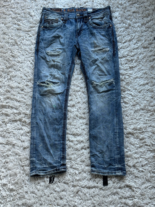 Rock Revival Herren Jeans US32 R106