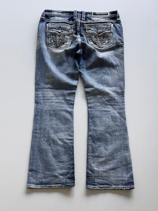 Rock Revival Frauen Jeans US34 R143