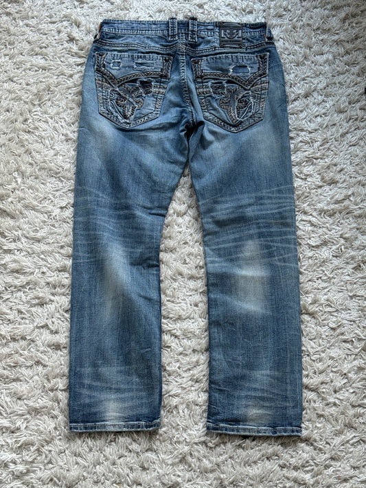 Rock Revival Herren Jeans US34 R105