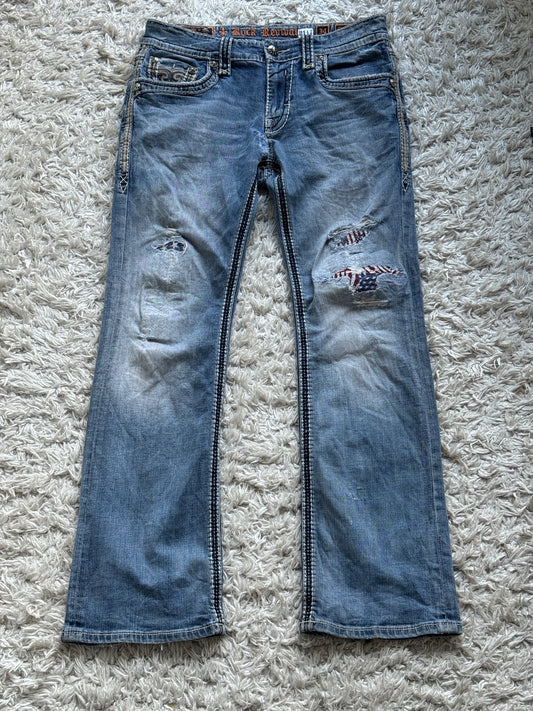 Rock Revival Herren Jeans US34 R117